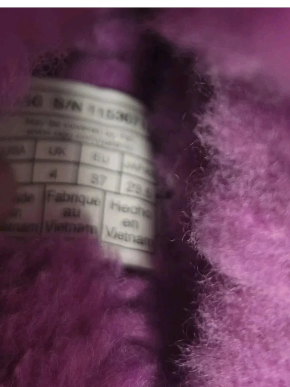 UGG Kids Cozy II Scuff Slipper Purple Glitter Girls Size 5 Womens 6.5